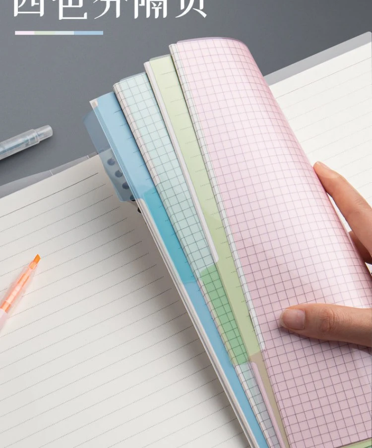 Replaceable inner pages notebook product view 7